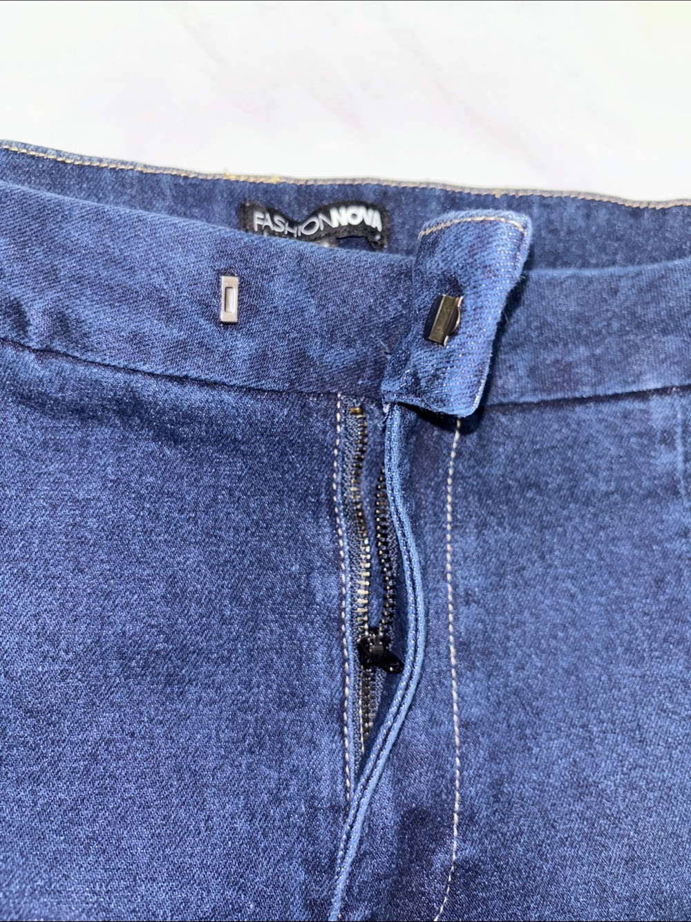 Fashion Nova Dark Wash Denim Set - Picture 9 of 9